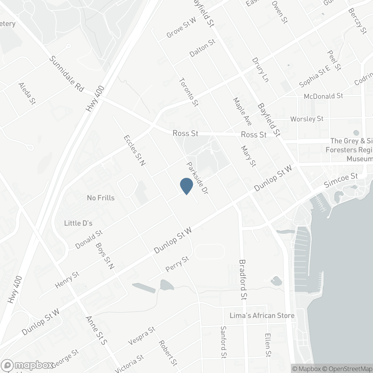 46 PARK STREET, Barrie, Ontario L4N 1H5